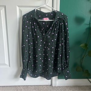 Kate Spade Polka Dot Blouse